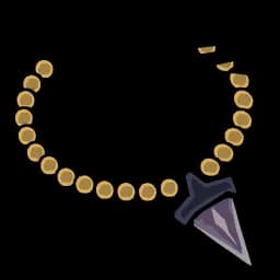 부리 모양 목걸이