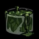 끈적거리는 진액