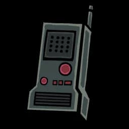 노이즈 섞인 무전기